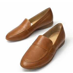 Dansko Linden Leather Loafer Shoes Womens Size 9.5-10 Brown Slip On Comfort